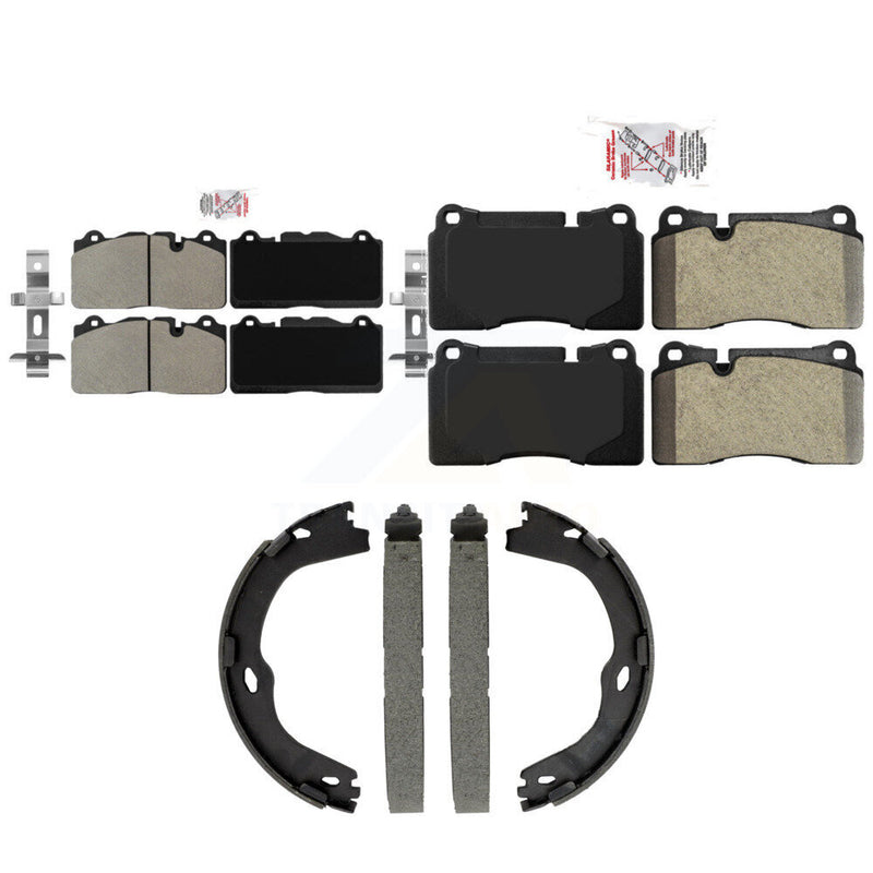 Transit Auto KNN-101563 Disc Brake Pad for 2015-2019 Chevrolet Corvette - Front and Rear