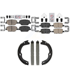 Transit Auto KNN-101564 Disc Brake Pad for 2016-2020 Chevrolet Camaro - Front and Rear