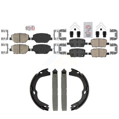 Transit Auto KNN-101565 Disc Brake Pad for 2016-2020 Chevrolet Camaro - Front and Rear