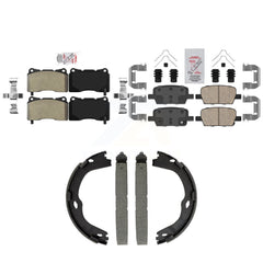 Transit Auto KNN-101566 Disc Brake Pad for 2016-2022 Chevrolet Camaro - Front and Rear