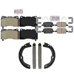 Transit Auto KNN-101571 Disc Brake Pad for 2016-2022 Chevrolet Camaro - Front and Rear