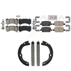 Transit Auto KNN-101573 Disc Brake Pad for 2019-2021 Chevrolet Camaro - Front and Rear
