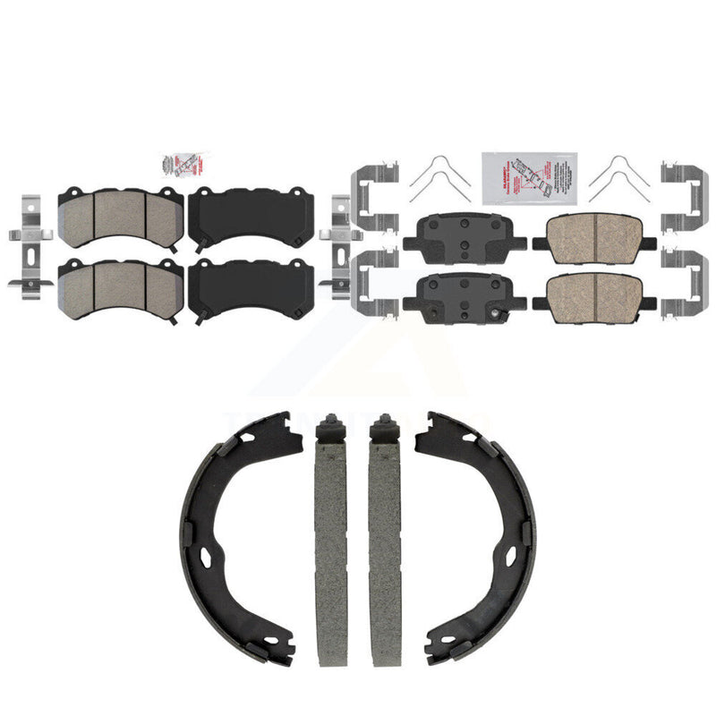 Transit Auto KNN-101573 Disc Brake Pad for 2019-2021 Chevrolet Camaro - Front and Rear