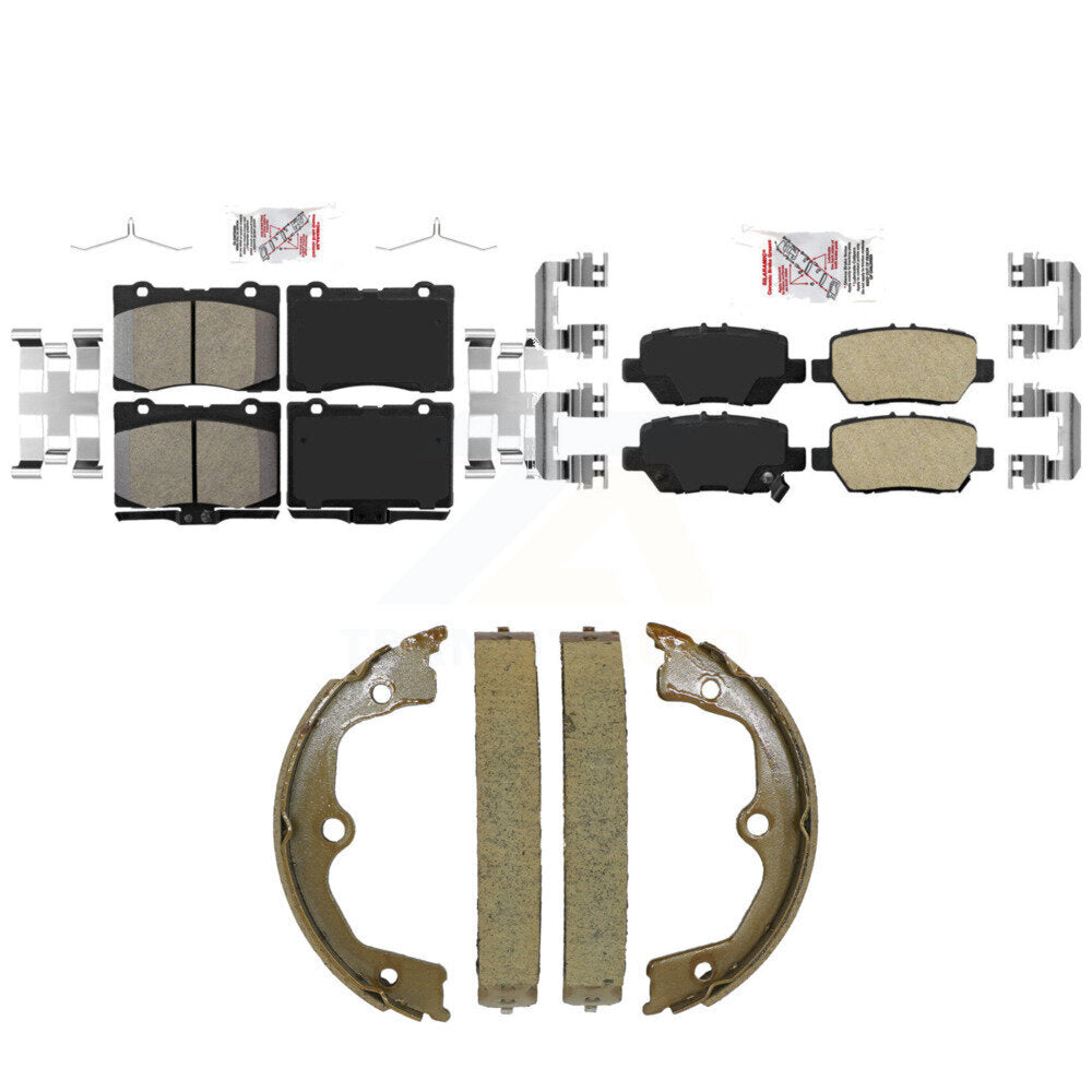 Transit Auto KNN-101575 Disc Brake Pad for 2005-2012 Acura RL - Front and Rear