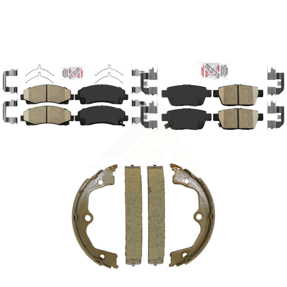 Transit Auto KNN-101578 Disc Brake Pad for 2009-2014 Acura TL - Front and Rear