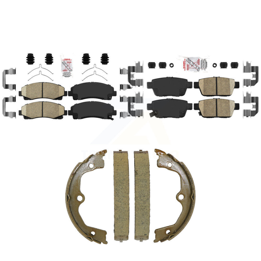 Transit Auto KNN-101581 Disc Brake Pad for 2009-2014 Acura TL - Front and Rear