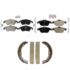 Transit Auto KNN-101584 Disc Brake Pad for 2008-2017 Mercedes-Benz E400, Mercedes-Benz C250 and More - Front and Rear