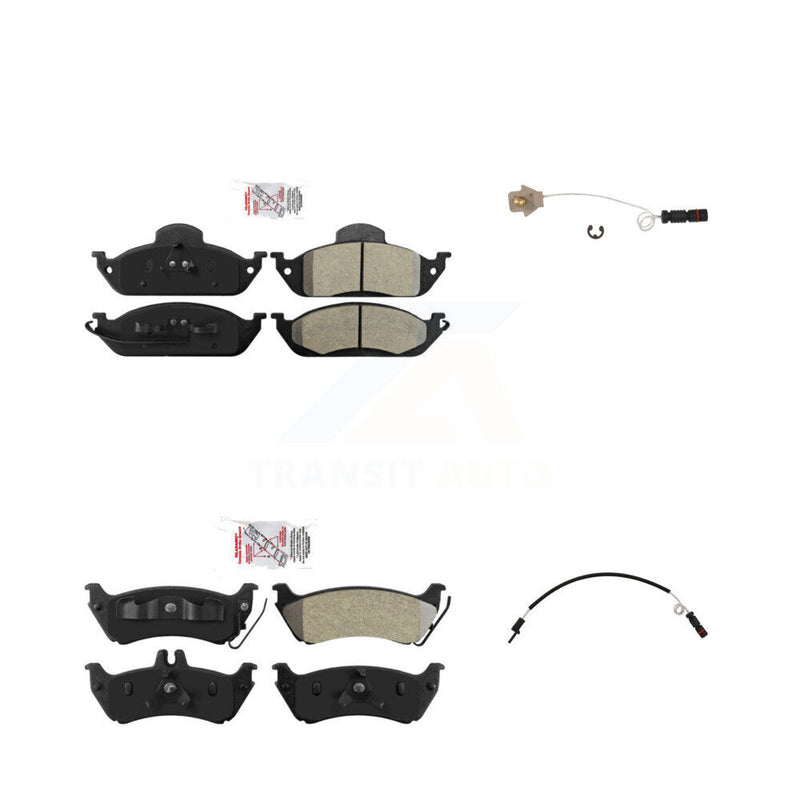 AmeriBRAKES KNW-100001 Disc Brake Pad for 1998-2005 Mercedes-Benz ML320, Mercedes-Benz ML350, Mercedes-Benz ML430 - Front and Rear