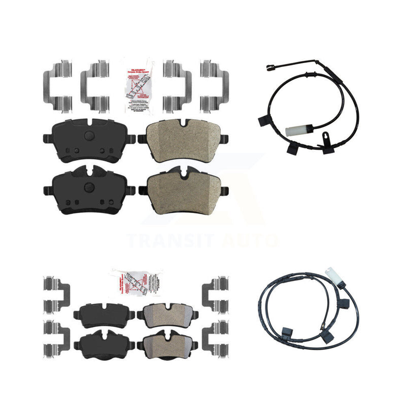 AmeriBRAKES KNW-100004 Disc Brake Pad for 2011-2015 Mini Cooper - Front and Rear