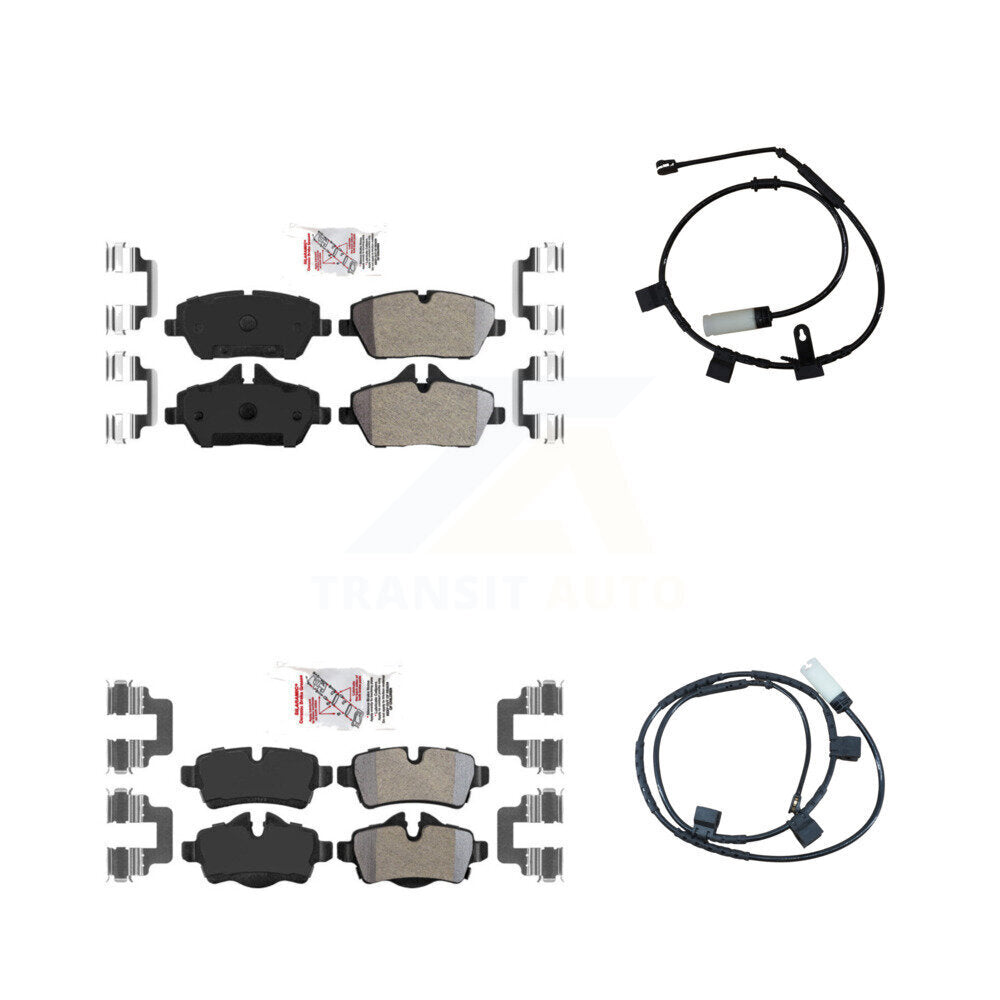 AmeriBRAKES KNW-100005 Disc Brake Pad for 2011-2015 Mini Cooper - Front and Rear