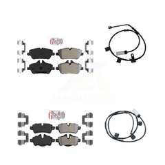 AmeriBRAKES KNW-100005 Disc Brake Pad for 2011-2015 Mini Cooper - Front and Rear