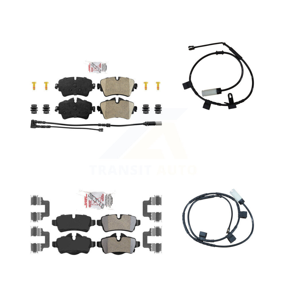 AmeriBRAKES KNW-100006 Disc Brake Pad for 2015 Mini Cooper - Front and Rear