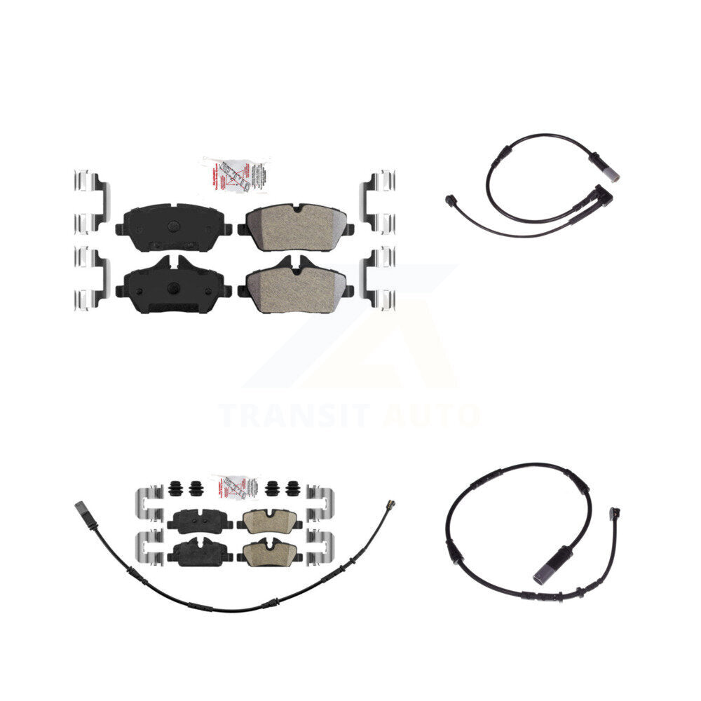 AmeriBRAKES KNW-100012 Disc Brake Pad for 2015-2020 Mini Cooper - Front and Rear