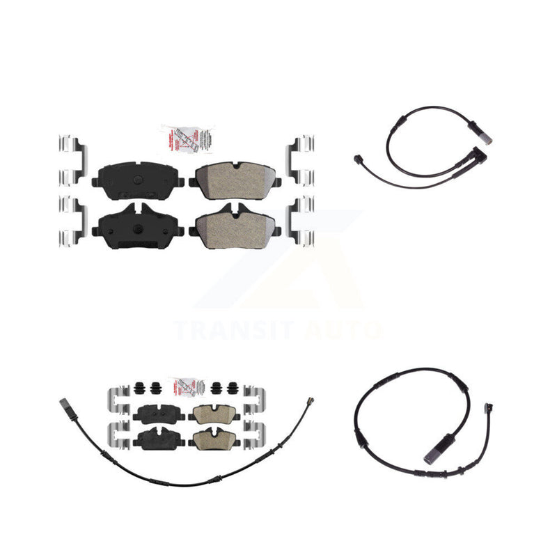 AmeriBRAKES KNW-100012 Disc Brake Pad for 2015-2020 Mini Cooper - Front and Rear