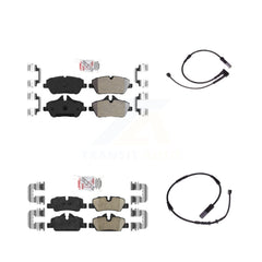 AmeriBRAKES KNW-100013 Disc Brake Pad for 2015-2020 Mini Cooper - Front and Rear