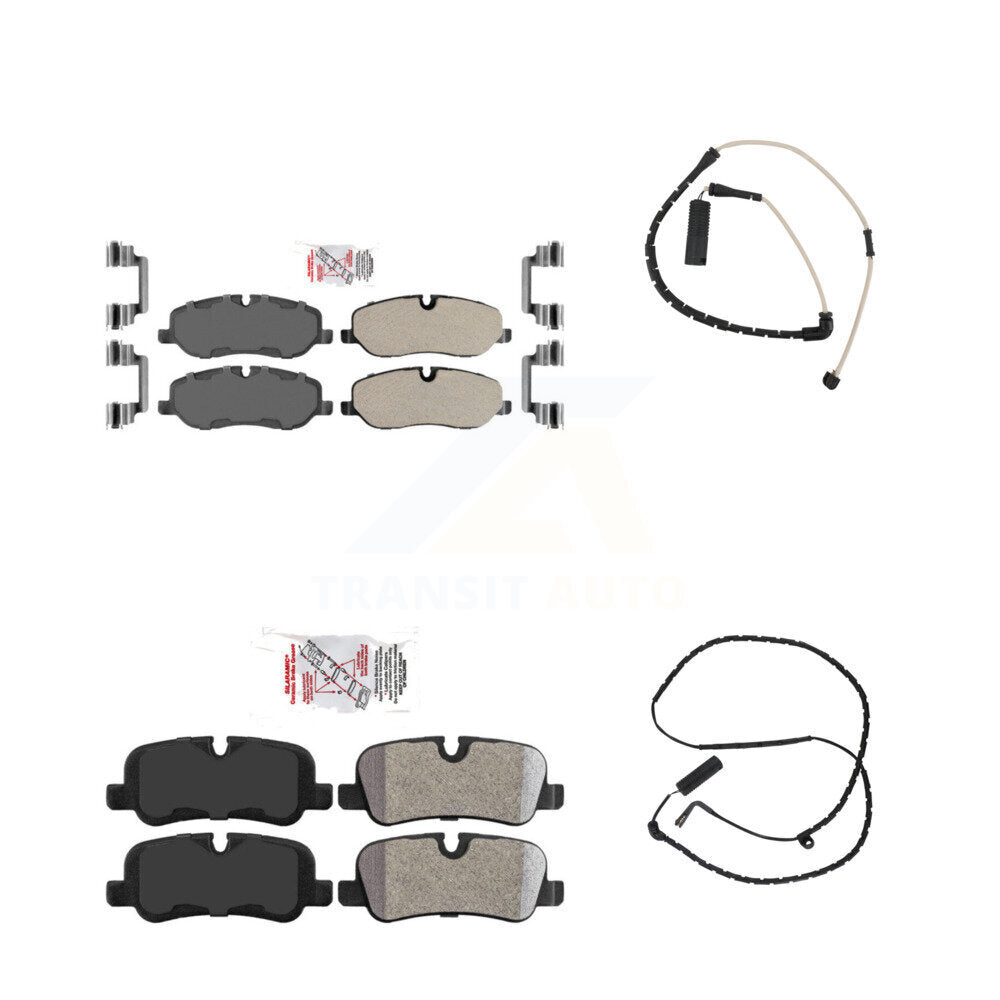 AmeriBRAKES KNW-100017 Disc Brake Pad for 2006-2009 Land Rover Range Rover - Front and Rear