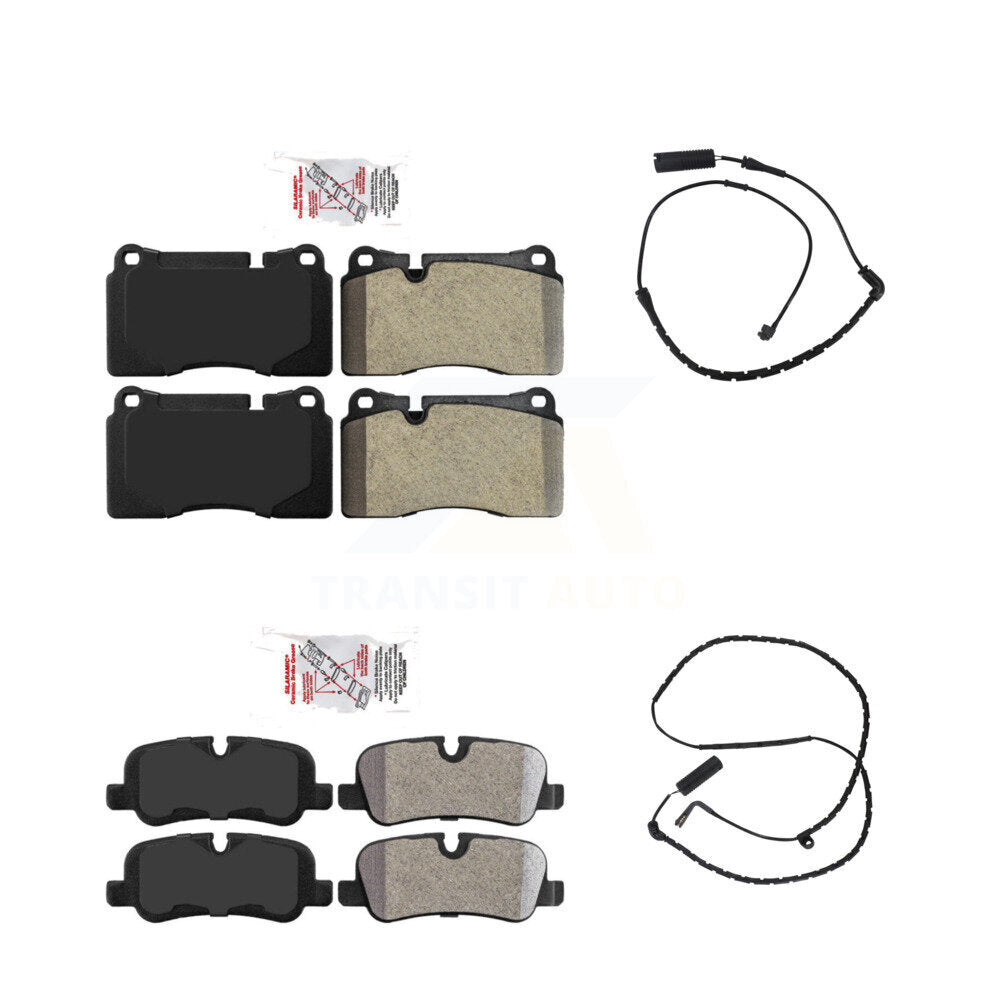 AmeriBRAKES KNW-100018 Disc Brake Pad for 2006-2009 Land Rover Range Rover - Front and Rear