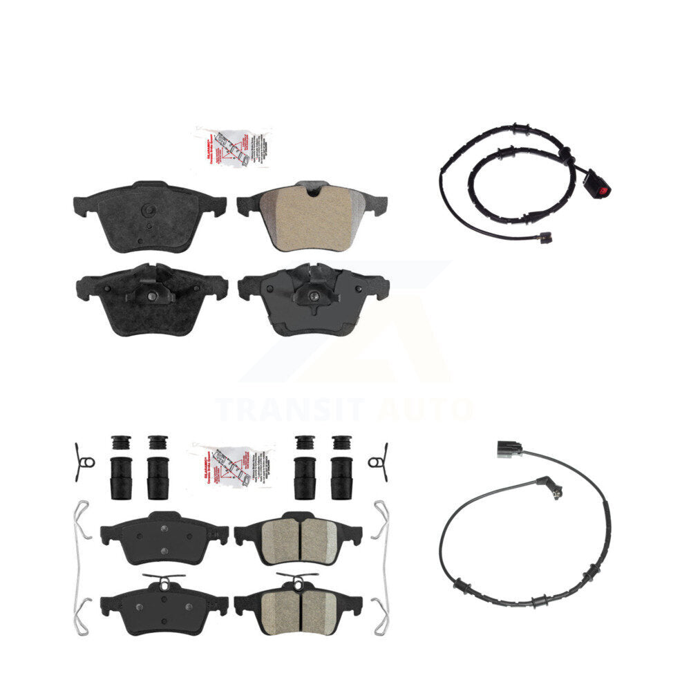 AmeriBRAKES KNW-100021 Disc Brake Pad for 2014-2015 Jaguar XJ - Front and Rear