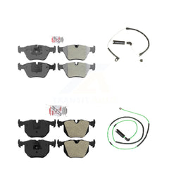 AmeriBRAKES KNW-100043 Disc Brake Pad for 2006-2008 BMW Z4 - Front and Rear