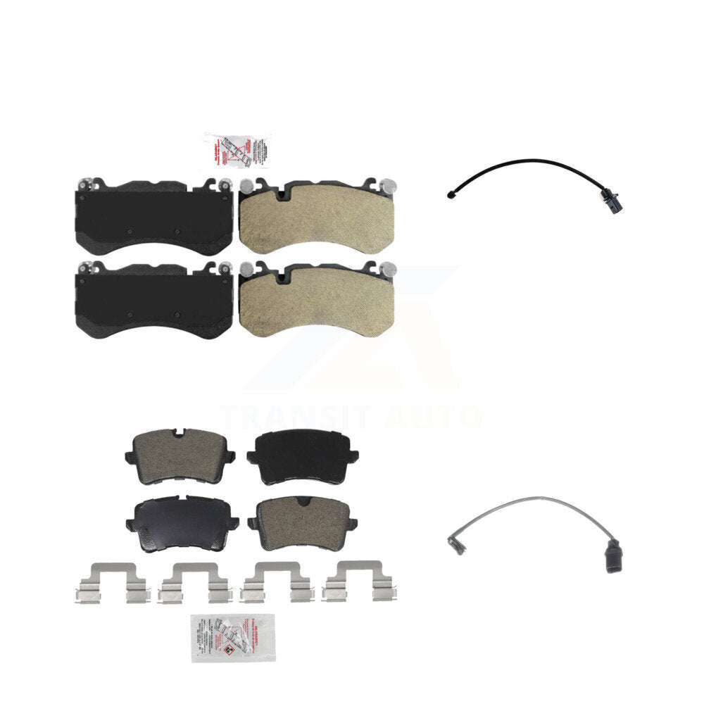 AmeriBRAKES KNW-100046 Disc Brake Pad for 2014-2018 Audi RS7 - Front and Rear