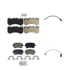 AmeriBRAKES KNW-100046 Disc Brake Pad for 2014-2018 Audi RS7 - Front and Rear