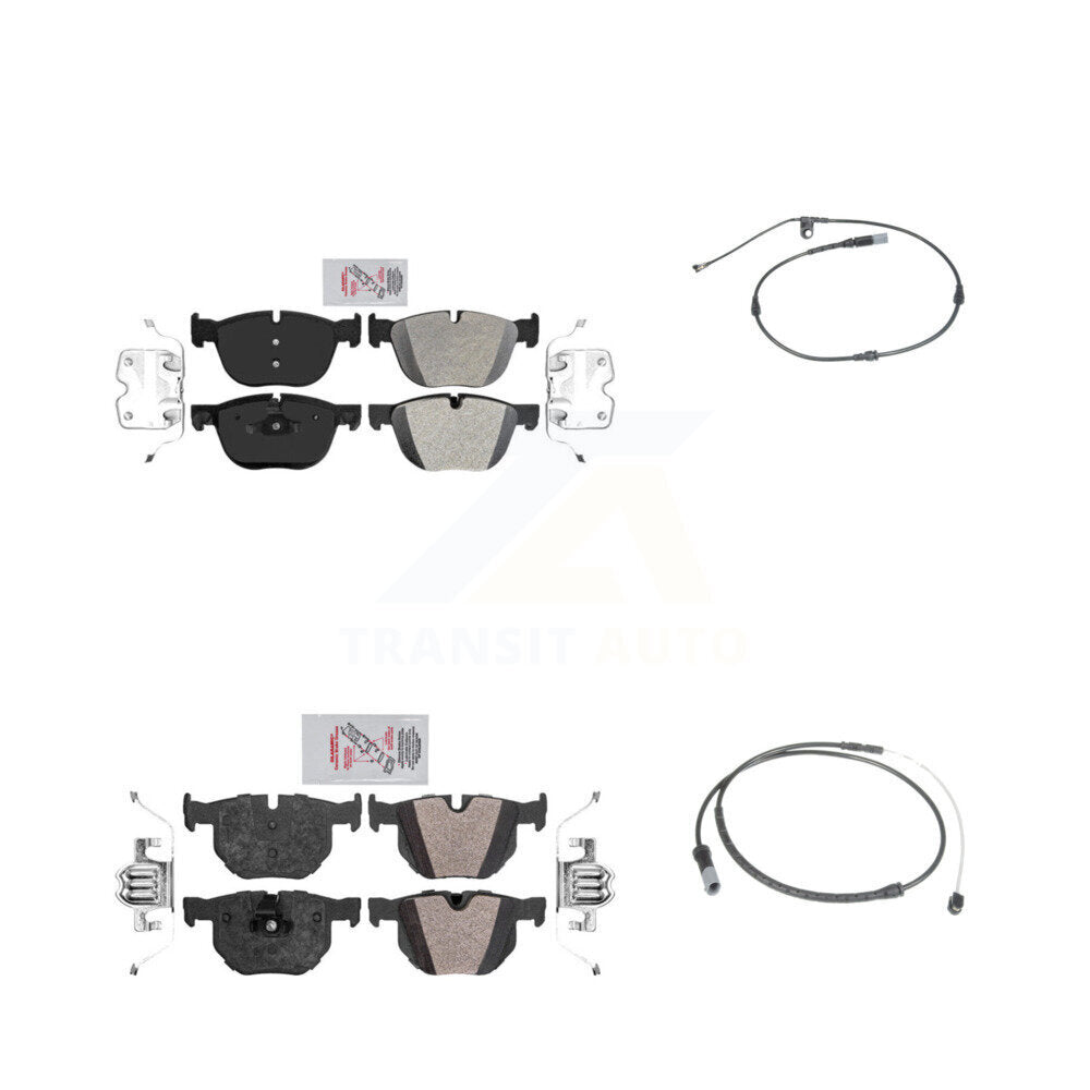 AmeriBRAKES KNW-100047 Disc Brake Pad for 2011-2019 BMW X6, BMW X5 - Front and Rear