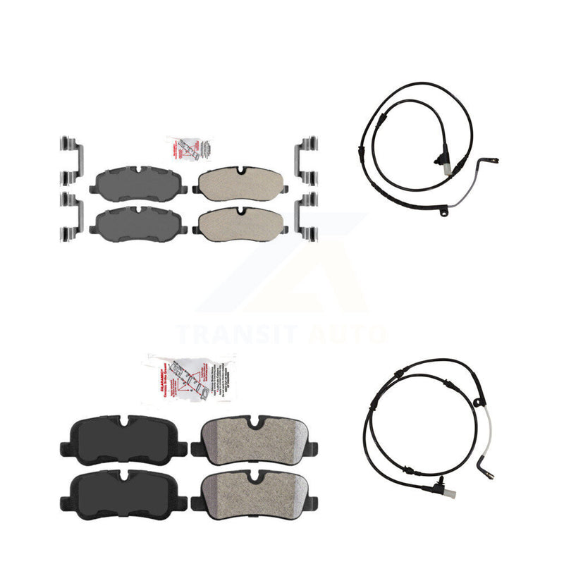 AmeriBRAKES KNW-100048 Disc Brake Pad for 2006-2008 Land Rover Range Rover Sport - Front and Rear