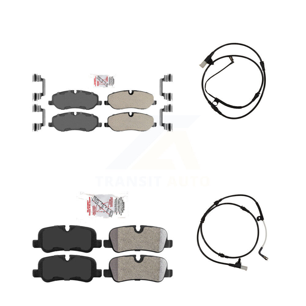 AmeriBRAKES KNW-100049 Disc Brake Pad for 2007-2009 Land Rover Range Rover Sport - Front and Rear