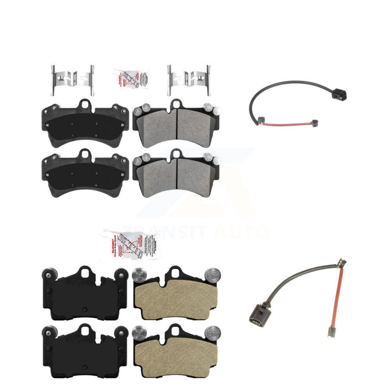 AmeriBRAKES KNW-100056 Disc Brake Pad for 2007-2015 Audi Q7, Porsche Cayenne - Front and Rear