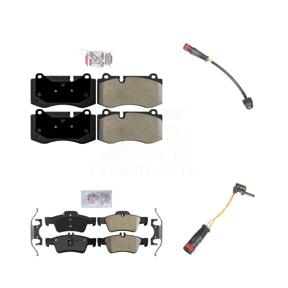 AmeriBRAKES KNW-100063 Disc Brake Pad for 2007-2014 Mercedes-Benz CL600, Mercedes-Benz S550 and More - Front and Rear