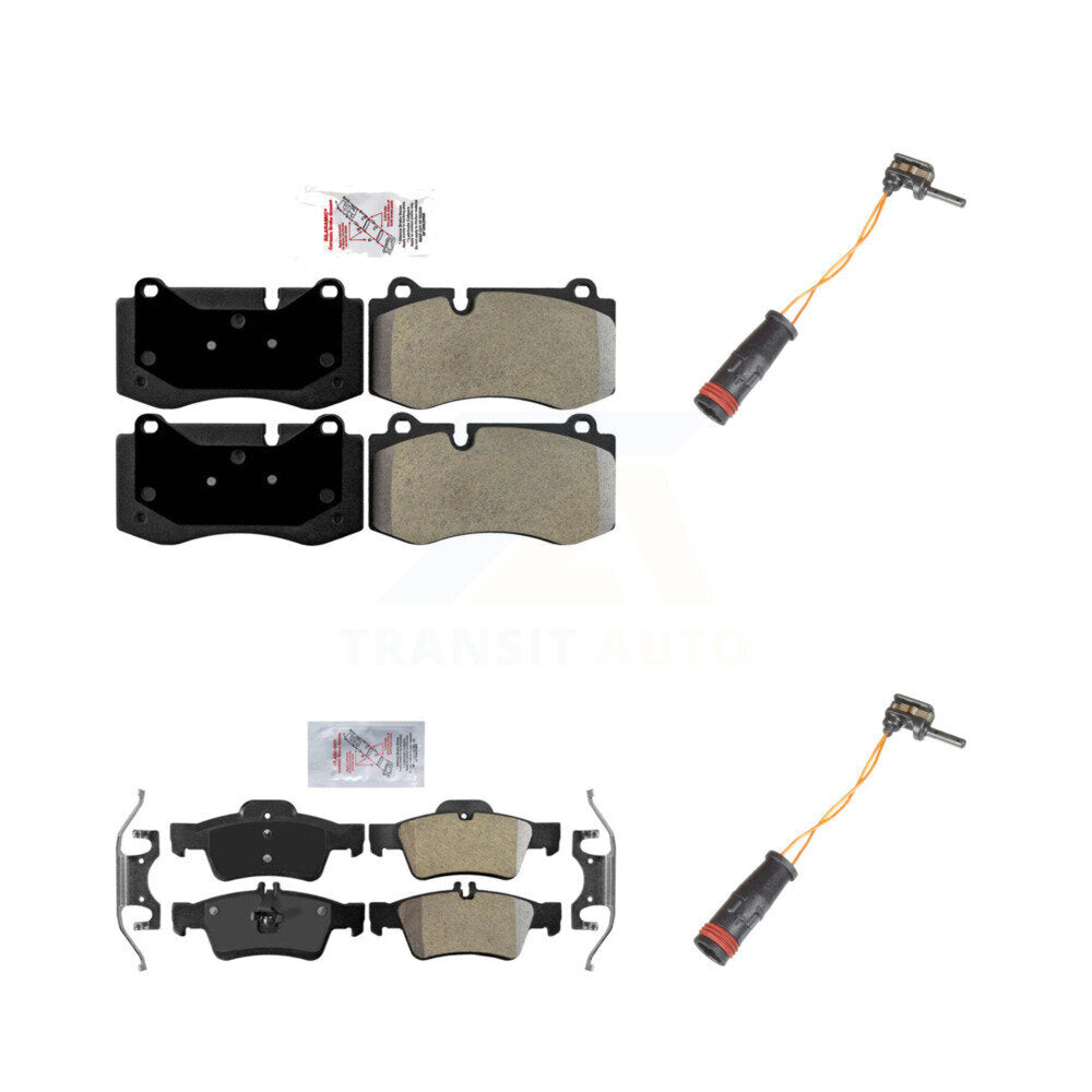 AmeriBRAKES KNW-100064 Disc Brake Pad for 2007-2014 Mercedes-Benz CL550, Mercedes-Benz SL550 - Front and Rear