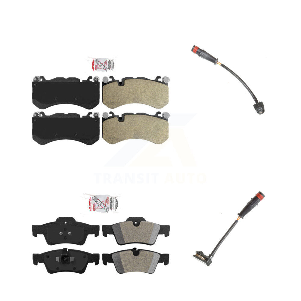 AmeriBRAKES KNW-100065 Disc Brake Pad for 2013-2018 Mercedes-Benz G63 AMG, Mercedes-Benz G65 AMG - Front and Rear
