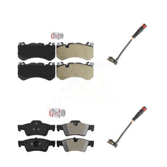 AmeriBRAKES KNW-100066 Disc Brake Pad for 2014 Mercedes-Benz G63 AMG - Front and Rear