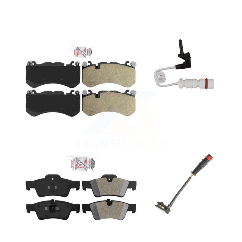 AmeriBRAKES KNW-100067 Disc Brake Pad for 2014 Mercedes-Benz G63 AMG - Front and Rear