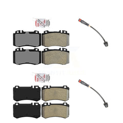 AmeriBRAKES KNW-100070 Disc Brake Pad for 2005-2006 Mercedes-Benz SLK55 AMG - Front and Rear