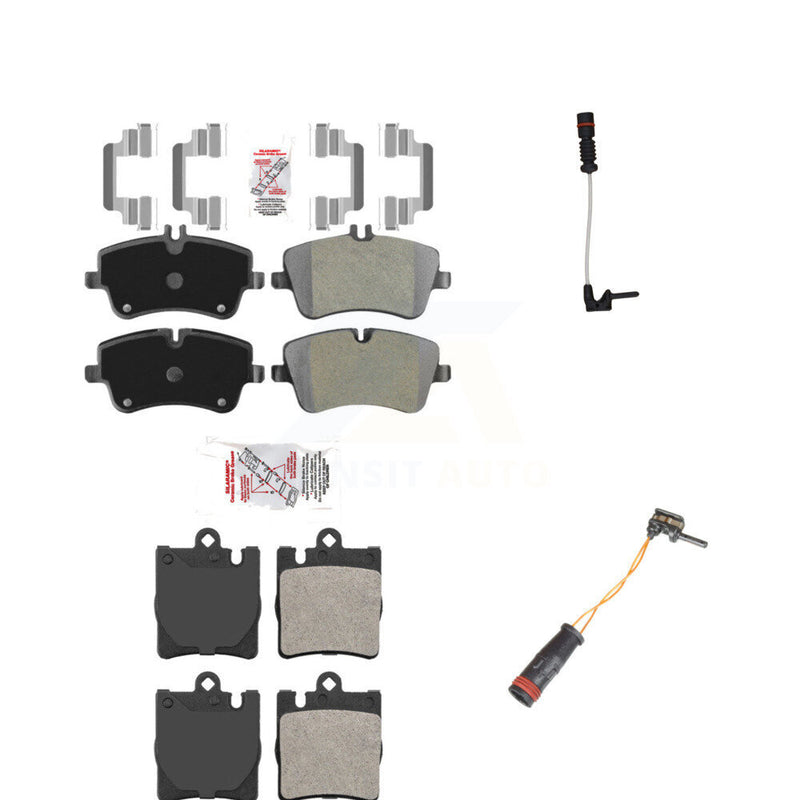 AmeriBRAKES KNW-100075 Disc Brake Pad for 2003 Mercedes-Benz CLK320 - Front and Rear