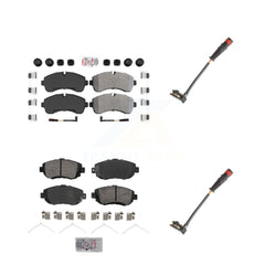 AmeriBRAKES KNW-100083 Disc Brake Pad for 2020-2024 Mercedes-Benz Sprinter 1500, Mercedes-Benz Sprinter 2500 - Front and Rear