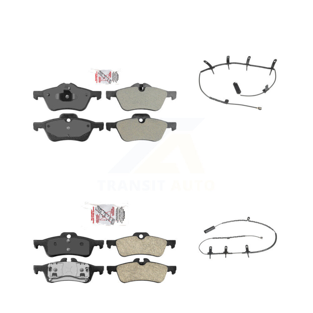 AmeriBRAKES KNW-100093 Disc Brake Pad for 2002-2008 Mini Cooper - Front and Rear