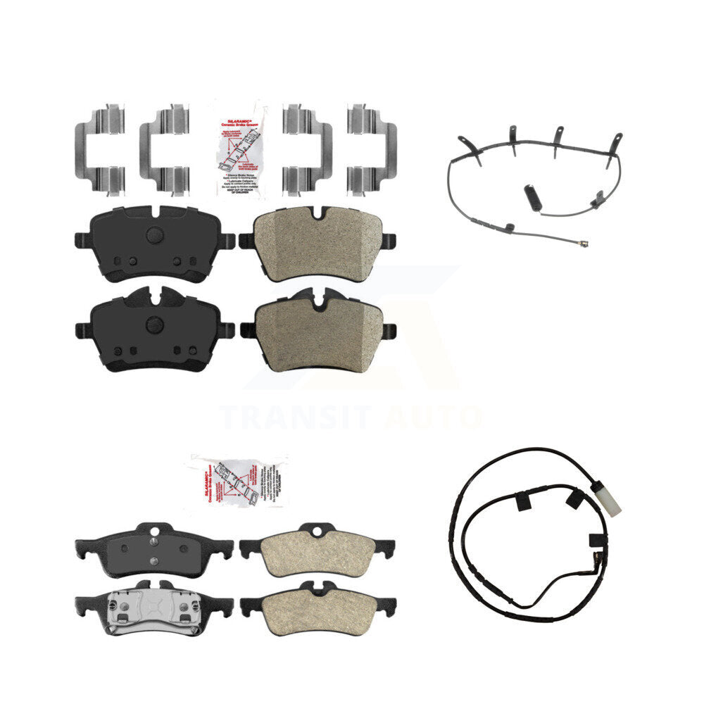 AmeriBRAKES KNW-100094 Disc Brake Pad for 2006 Mini Cooper - Front and Rear