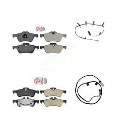 AmeriBRAKES KNW-100095 Disc Brake Pad for 2006 Mini Cooper - Front and Rear