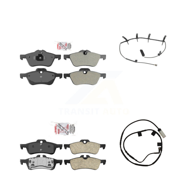 AmeriBRAKES KNW-100095 Disc Brake Pad for 2006 Mini Cooper - Front and Rear