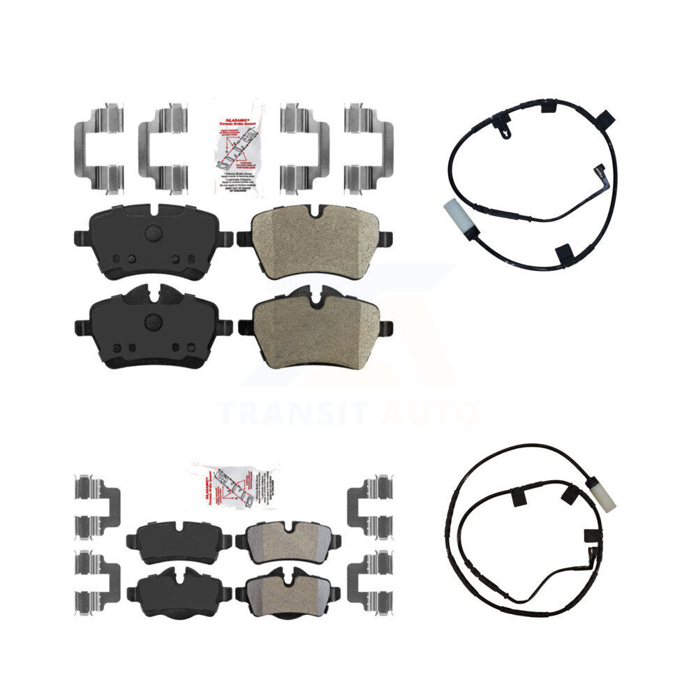 AmeriBRAKES KNW-100097 Disc Brake Pad for 2007-2010 Mini Cooper - Front and Rear