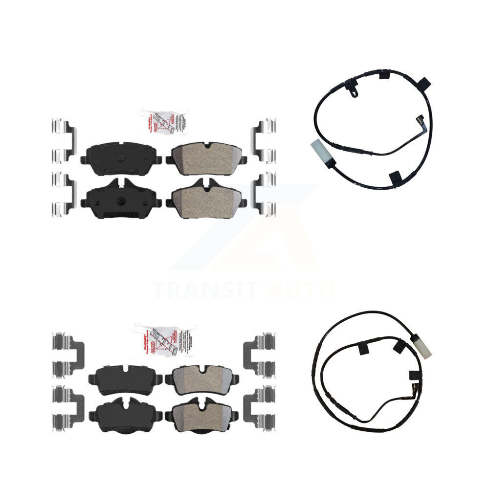 AmeriBRAKES KNW-100098 Disc Brake Pad for 2007-2010 Mini Cooper - Front and Rear