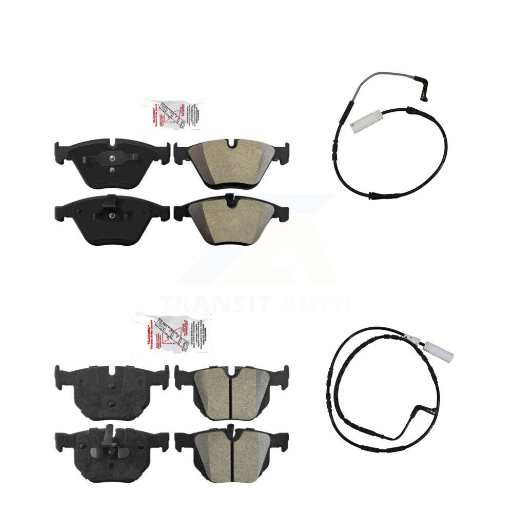 AmeriBRAKES KNW-100113 Disc Brake Pad for 2007-2010 BMW 335d, BMW 335i - Front and Rear