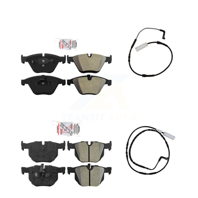 AmeriBRAKES KNW-100113 Disc Brake Pad for 2007-2010 BMW 335d, BMW 335i - Front and Rear