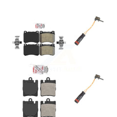 AmeriBRAKES KNW-100123 Disc Brake Pad for 2004-2011 Mercedes-Benz SLK350, Mercedes-Benz C230, Mercedes-Benz C320 - Front and Rear