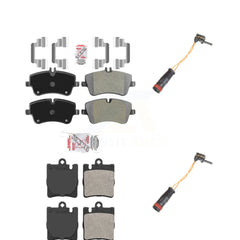 AmeriBRAKES KNW-100124 Disc Brake Pad for 2001-2007 Mercedes-Benz C280, Mercedes-Benz C350 and More - Front and Rear