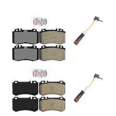 AmeriBRAKES KNW-100125 Disc Brake Pad for 2003-2006 Mercedes-Benz CL55 AMG, Mercedes-Benz CL600 - Front and Rear
