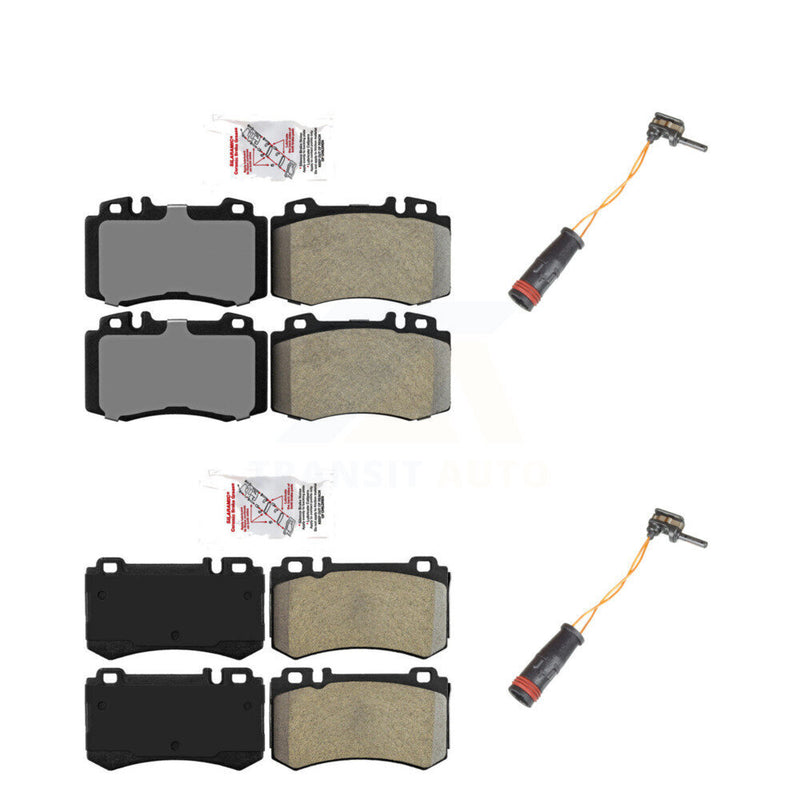 AmeriBRAKES KNW-100125 Disc Brake Pad for 2003-2006 Mercedes-Benz CL55 AMG, Mercedes-Benz CL600 - Front and Rear