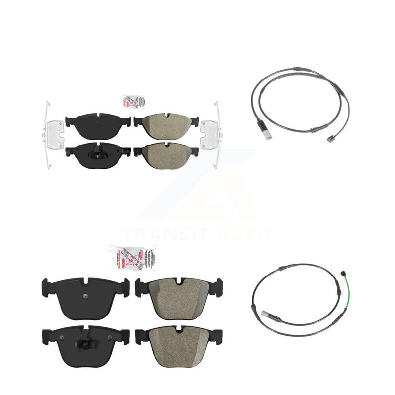 AmeriBRAKES KNW-100132 Disc Brake Pad for 2013-2016 BMW 535i GT, BMW 535i GT xDrive, BMW 550i GT xDrive - Front and Rear